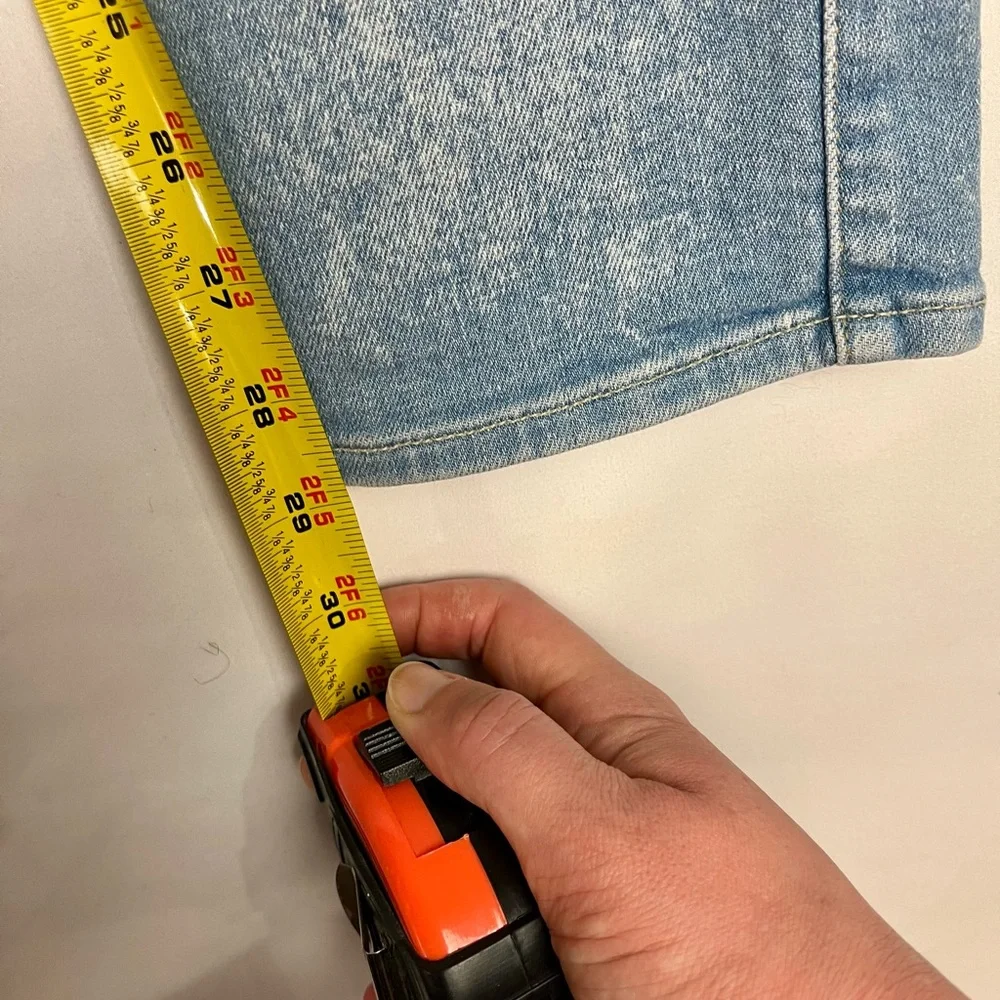 7 For All Mankind Josefina Skinny Boyfriend Jeans, distressed grunge - Picture 5 of 10